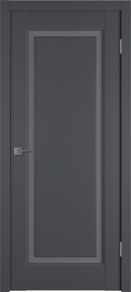 Межкомнатные двери Elegant 1 ДО Fly Dark cloud