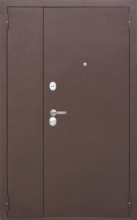 Входные двери Гарда 7.5 (двупольная) Медный антик Белый ясень