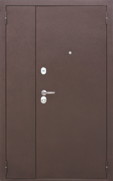 Входные двери Гарда 7.5 (двупольная) Медный антик Белый ясень