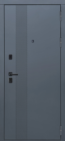 Входные двери M12 ФЛ-33 Velluto Oscure AG 710 - ФЛ-33 Velluto Bianco AG 700