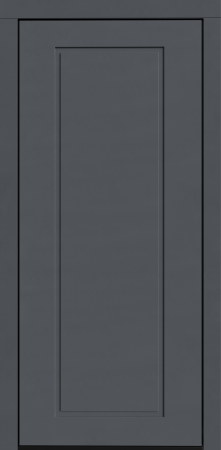 Входные двери Сталлер Comfort 3K ЮП-1 ZB 856-2 Грей - ЮП-15 (декоративная зеркальная вставка) ZB Белый