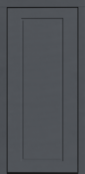 Входные двери Сталлер Comfort 3K ЮП-1 ZB 856-2 Грей - ЮП-15 (декоративная зеркальная вставка) ZB Белый