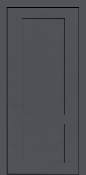 Входные двери Сталлер Comfort 3K ЮП-2 ZB 856-2 Грей - ЮП-16 (декоративная зеркальная вставка) ZB Белый