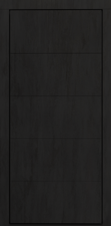 Входные двери Сталлер Comfort 3K ЮП-4 бетон графит - ЮП-16 (декоративная зеркальная вставка) Artic Oak