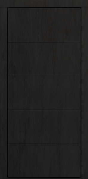 Входные двери Сталлер Comfort 3K ЮП-4 бетон графит - ЮП-16 (декоративная зеркальная вставка) Artic Oak