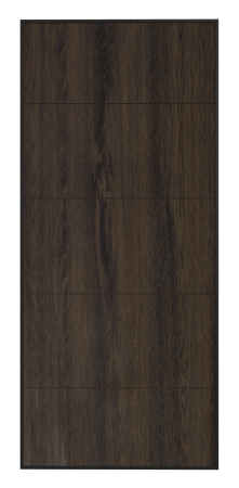 Входные двери Сталлер Comfort 3K ЮП-6 Дуб темный - ЮП-4 Дуб темный