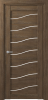 Межкомнатные двери D2 DEFORM ДО Lacobel белый лак Дуб шале корица (лак)