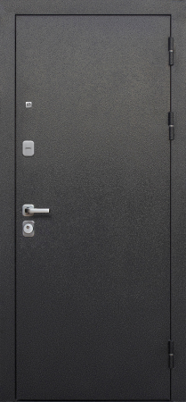 Входные двери Гарда 9 Зеркало Эмалит Белый Антик серебро Эмалит белый