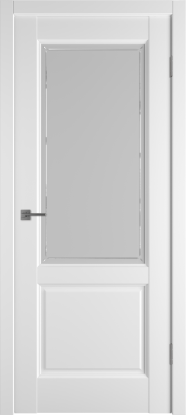 Межкомнатные двери Elegant 2 ДО Crystal Cloud