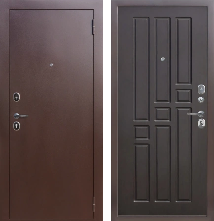 Входные двери Гарда 8 мм Медный антик Венге