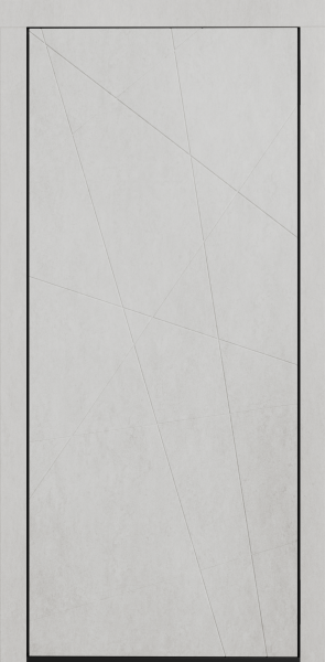 Входные двери Сталлер Comfort 3K ЮП-11 Верона бьянко - ЮП-15 (декоративная зеркальная вставка) ZB Белый