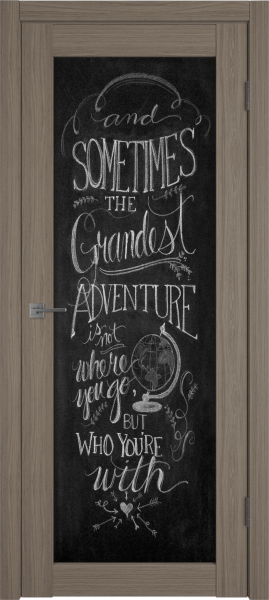 Межкомнатная дверь Atum Pro Х32 грифельная доска с одной стороны