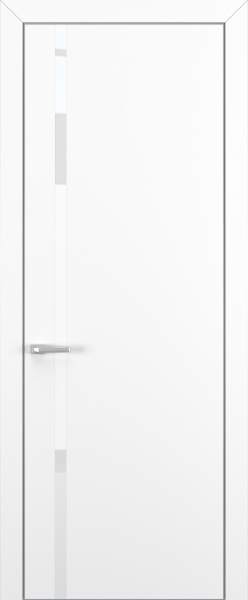 Межкомнатная дверь Квалитет К1 Lacobel White Pure