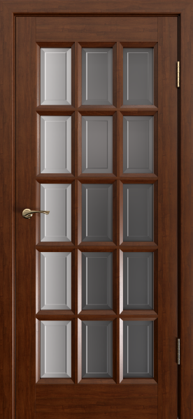 Межкомнатные двери Шарден ДО бронза фацет