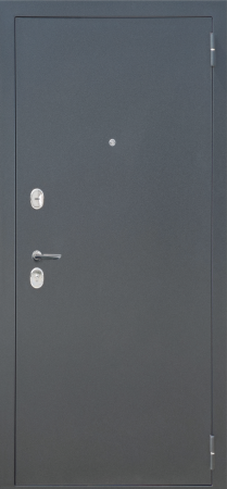 Входные двери M3 ФЛ Букле графит - ФЛ-30 Velluto Bianco AG 700