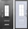 Входные двери Termo 3 Графит Графит Велюр белый софт