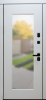 Входные двери Элит 3К90 П-66 (окно) TSBR 8017 - П-66(окно) RAL 9003