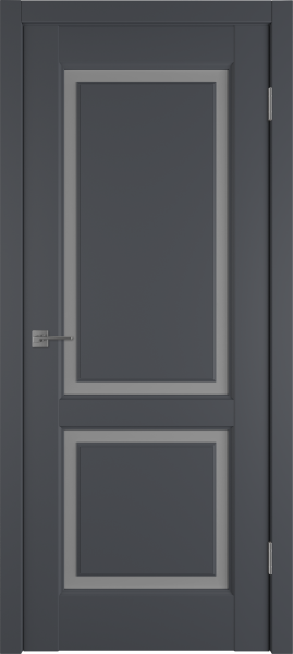 Межкомнатные двери Elegant 2 ДО Fly Dark cloud
