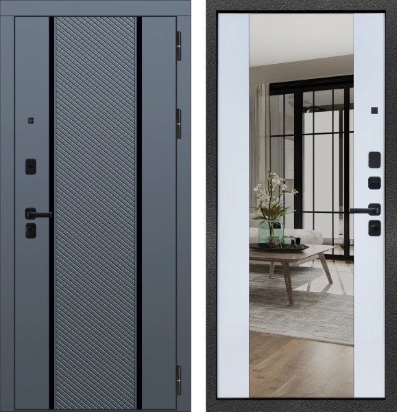 M102 Зеркало Velluto Bianco