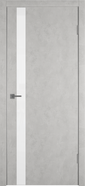 Межкомнатные двери Urban 1 SV Lacobel белый лак Antic loft