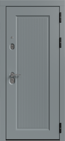 Входные двери Сафира 3К90 ЮР-31 RAL 7012 - ЮР-32 RAL 9003