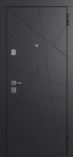 Входные двери TR 4 ЮП-11 Графит - ЮП-11 ZB Белый