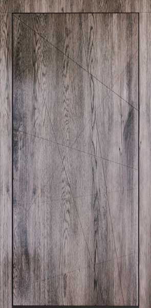 Входные двери Сталлер Comfort 3K ЮП-11 Дуб йорк серый - ЮП-11 ZB Белый