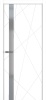 Межкомнатные двери Chaos ДО ART Lite серый мат.