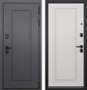 Входные двери P1 CITY PRIME E-0 Оскуро - Е-0 Белый софт
