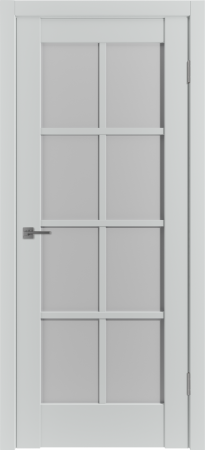 Межкомнатные двери ER1 ДО white cloud Steel
