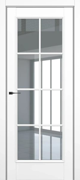 Межкомнатная дверь Неаполь ДО Baguette АК 2 стекло прозрачное