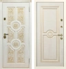 Входные двери Версаче 3К90 ХФ-38 Белый - П-10 Белый