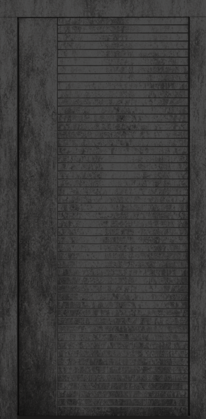 Входные двери Сталлер Comfort 3K ЮП-17 Верона графит - ЮП-15 (декоративная зеркальная вставка) Stone Oak