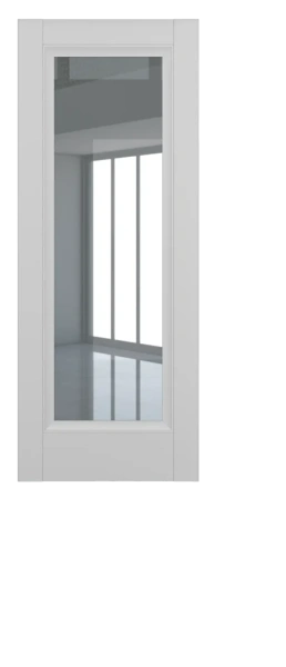 Межкомнатные двери Неаполь ДО Baguette B2 стекло прозрачное