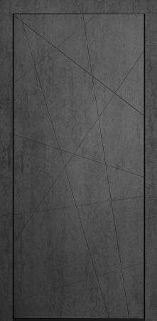 Входные двери Сталлер Comfort 3K ЮП-11 LS936-2 Бетон темный - ЮП-11 MI35 Санд серый