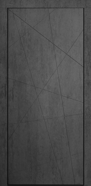 Входные двери Сталлер Comfort 3K ЮП-11 LS936-2 Бетон темный - ЮП-11 MI35 Санд серый