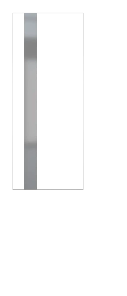 Межкомнатные двери H3 ДО ART Lite REVERS серый мат.