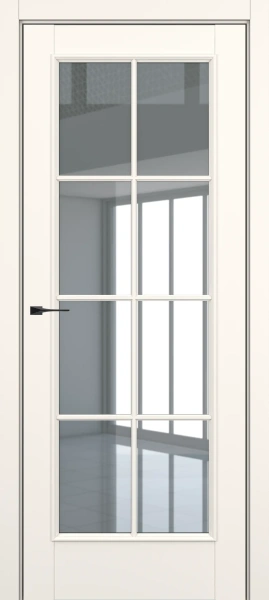 Межкомнатная дверь Неаполь ДО Baguette АК 2 стекло прозрачное