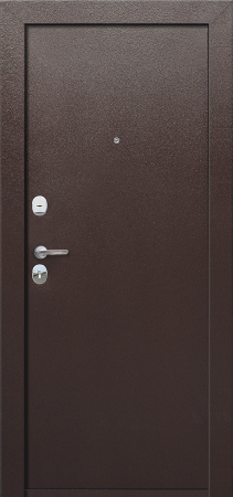 Входные двери Гарда 8 внутреннее Медный антик Белый ясень