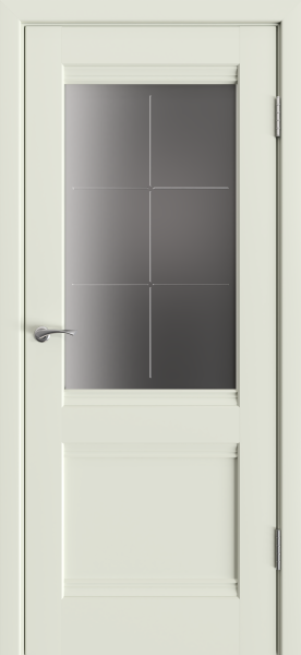 Межкомнатные двери Робер ДО матовое с фрезеровкой