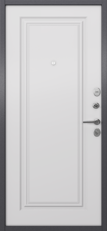 Входные двери LF1 MP Значение отсутствует Темно-серый букле графит - СК-69 Бьянко