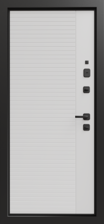 Входные двери TR 1 ЮП-17 MI35 Санд серый - ЮП-17 MI38 Санд светлый