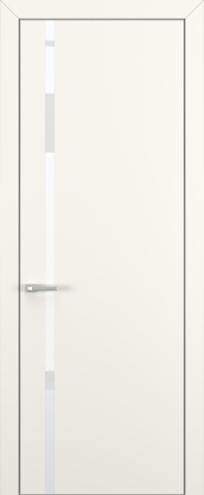 Межкомнатные двери Квалитет К1 Lacobel White Pure Молочный матовый