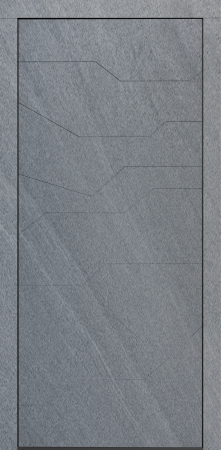 Входные двери Сталлер Comfort 3K ЮП-23 MI35 Санд серый - ЮП-23 MI38 Санд светлый