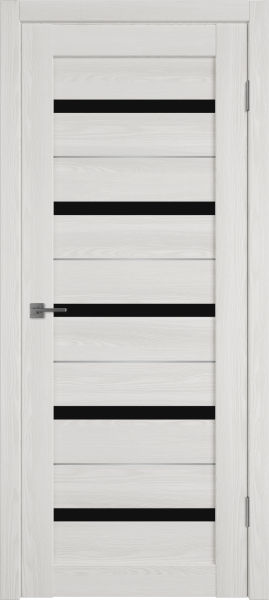 Межкомнатные двери Atum Pro AL7 Black Gloss black gloss Bianco Р