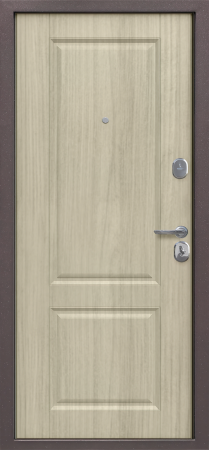 Входные двери Тайга 7 см Медный антик - значение отсутствует Бежевый клен