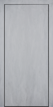 Входные двери Сталлер Comfort 3K ЮП-29 Бетон снежный - ЮП-29 Бетон графит