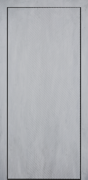 Входные двери Сталлер Comfort 3K ЮП-29 Бетон снежный - ЮП-29 Бетон графит