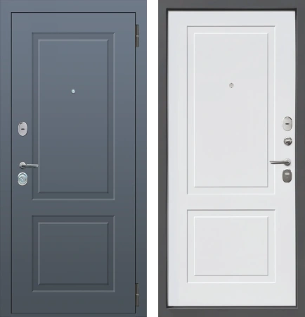 Входные двери M31 ФЛ-20 Velluto Oscure AG 710 - ФЛ-20 Velluto Bianco AG 700