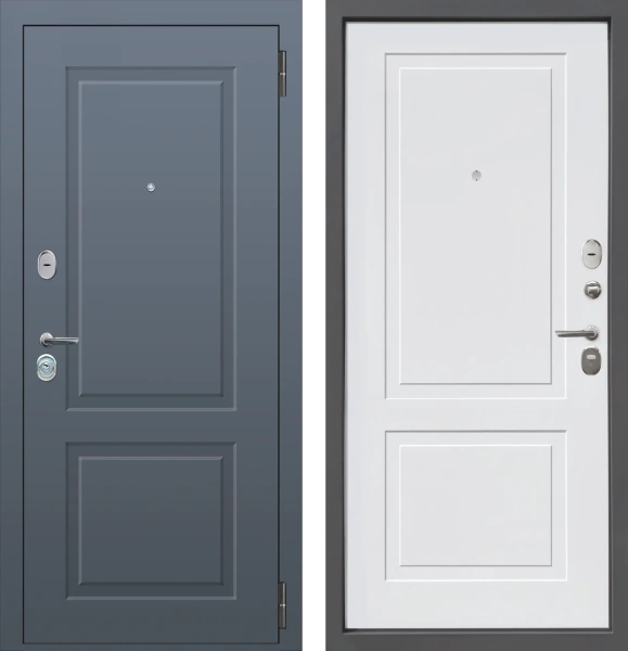 Входные двери M31 ФЛ-20 Velluto Oscure AG 710 - ФЛ-20 Velluto Bianco AG 700